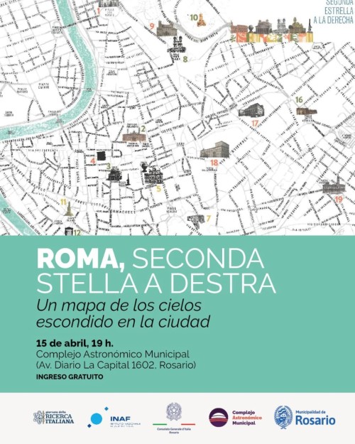 Presentación mapa del cielo de Roma