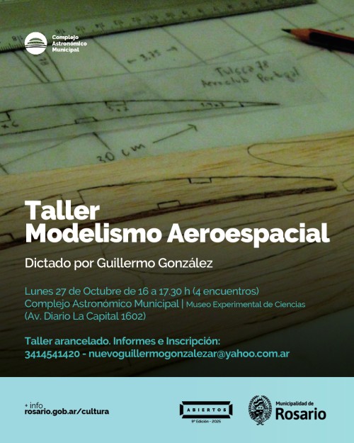 Taller de modelismo aeroespacial