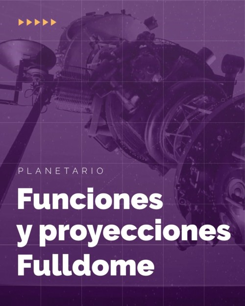 Información sobre funciones y proyecciones fulldome